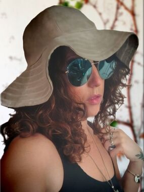 Vintage Wilsons Leather/Pelle Studio Floppy Hat